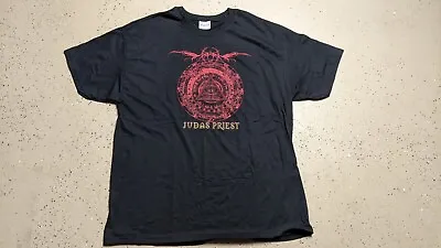 VINTAGE JUDAS PRIEST T Shirt WORLD TOUR 2008 Metal Concert Band Tee • $60