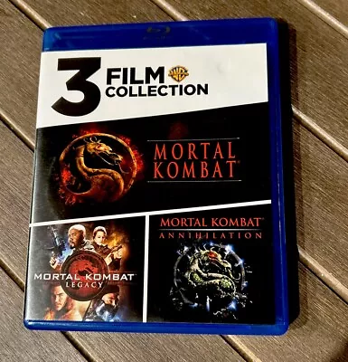 Mortal Kombat Triple Feature (Blu-ray 2014 Slipcover) Annihilation Legacy • $1.49