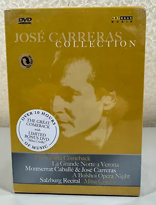 Jose Carreras Collection (DVD) - NEW SEALED  Box Dmg • $20.75