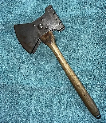 Vintage Meat Tenderizer Axe Hatchet Wooden Handle • $7.95