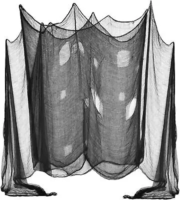 Halloween Party Decoration Creepy Cloth Table Door Window Scary Drape Net 200cm • £3.53