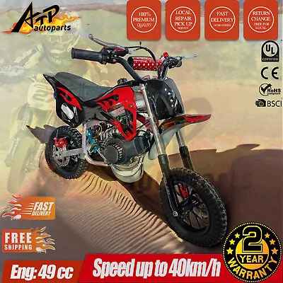 49cc Dirt Bike Mini Motor Kids Pocket Rocket Motorcycle Monkey Atv Toys 2 Stroke • $372.89