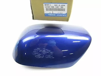 NEW GENUINE Left Side Mirror Cap Cover Aurora Blue OEM 2007-2009 Mazda CX-7 • $34.95