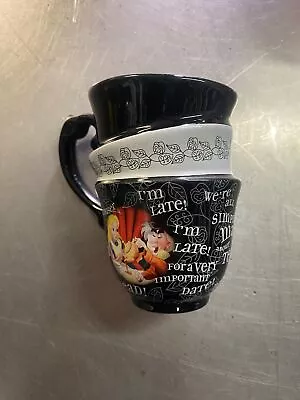 Disney Parks Alice In Wonderland Stacked Cup Mug Mad Hatter Tea Party Drink Me • $19.98