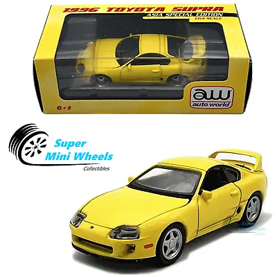 Auto World 1:64 - 1996 Toyota Supra Yellow - Asia Special Edition • $14.99