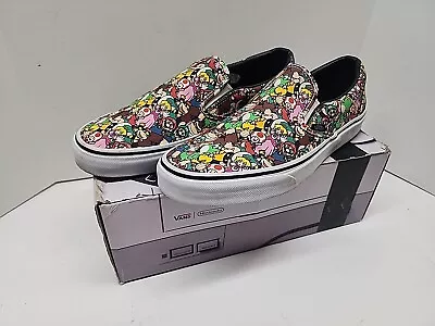 Vans Nintendo Super Mario Bros. Classic Slip On Men’s Size 10 • $75