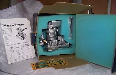 SAITO FA-40 MK2 R.C. 4-stroke Engine. Boxed And In Pristine  New  Condition. • £249