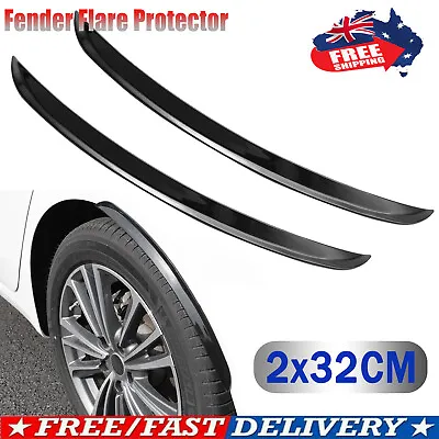 Pair Car Universal Wide Fender Flares Wheel Arch Extension Protector Trim Cover • $20.63