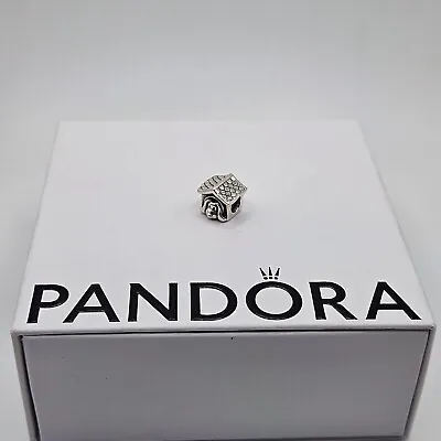 Genuine Pandora Dog House Kennel Enamel Heart Charm ALE 925 #790592EN27 • £20