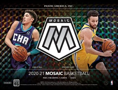 2020/21 Panini Mosaic Basketball Tmall Edition Box Blowout Cards • $70.95