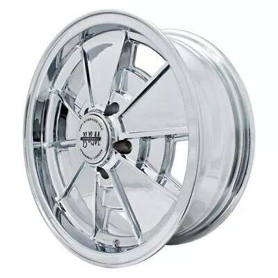 17  X 7  Vw Bus 5 Lug Chrome Empi BRM Wheel Includes Cap-Valve Stem • $406.95