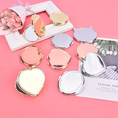 Compact Makeup Mirror Cosmetic Magnifying Pocket MakeUp Mirror For Travel MOR • $2.71