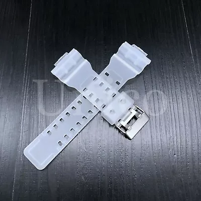 Fits For Casio G-Shock G-8900 GA-100 GA-110 Replacement Clear Watch Band Strap • $10.23