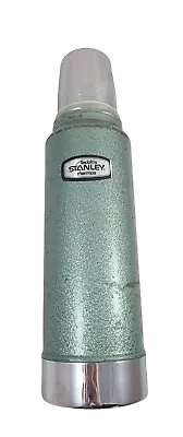 Vintage Aladdin Stanley Thermos Metal Green Retro Vacuum Bottle A-944C 100 Cup  • $39.99