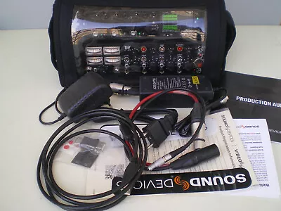 $3330 • Buy Sound Devices 633 Multitrack Recorder With TW-LP444  Field Portable Sound Mixer 