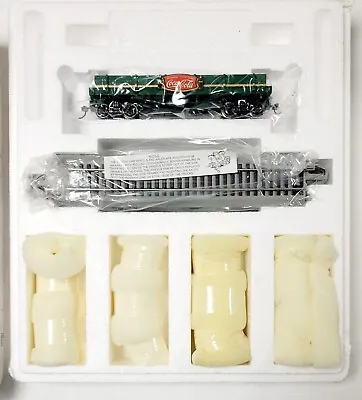 Hawthorne Village Gifts Gondola Coca Cola Holiday Express On30 Scale Train Car • $85.16