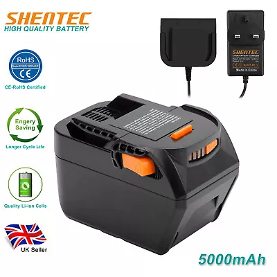 £22.91 • Buy 18V 5Ah Li-ion Battery/Charger For AEG B1820R BS18G B1814G BSS18C L1815R L1830R