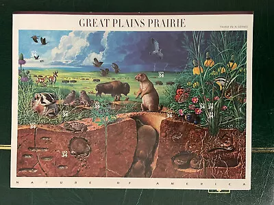 SFSTAMPS US Scott 3506 GREAT PLAINS PRAIRIE SHEET OF 10 STAMPS 34 CENT MNH 2001 • $7.14