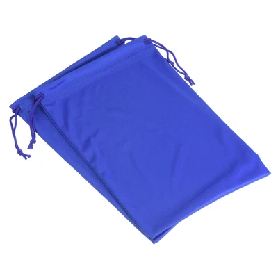 $8.36 • Buy Ski Goggle Bag, 2 Pack Microfiber Snow Goggles Case Drawstring Pouch Blue