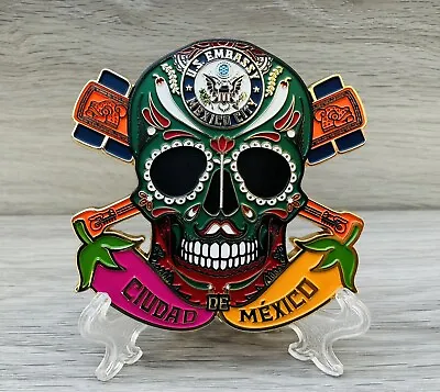 Ciudad Mexico Marine Security Guard Detachment MSG Challenge Coin • $99