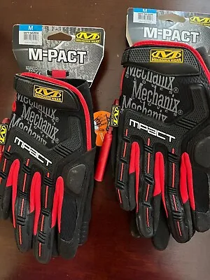 Mechanix Wear M-pact Protection Glove Mpc-58-009 Lot Of 2 Pair Size Medium • $30
