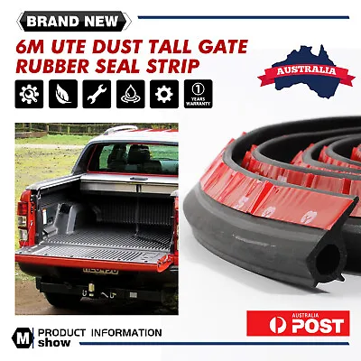 $30.37 • Buy Tailgate Seal Kit For Ssangyong Musso Rubber Ute Dust Tail Gate Made In China
