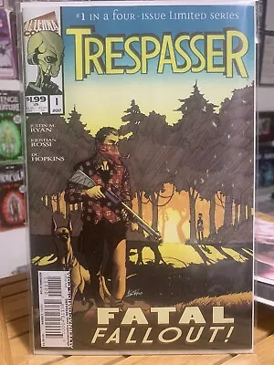 $40 • Buy Trespasser #1 Alterna Comics HOT 🔥  HTF Optioned! Low Print Run VF/Nm