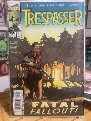 Trespasser #1 Alterna Comics HOT 🔥  HTF Optioned! Low Print Run VF/Nm • $40