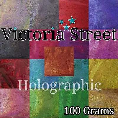 £3.99 • Buy Victoria Street Glitter 100g In Holographic - Premium Quality Hologram Craft