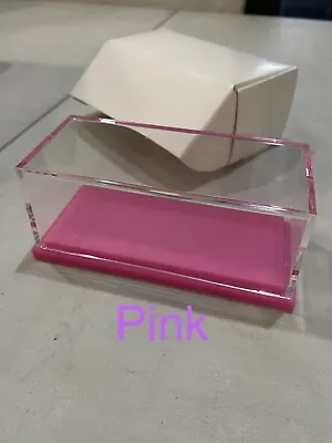 Acrylic Display Case 1:64 Diecast Model Car Hot Wheels Matchbox Tomica PINK • $9.90