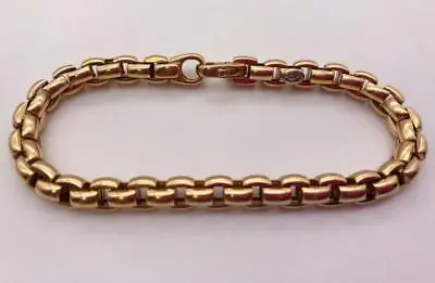 $1800 • Buy FOPE 18KT Yellow Gold Link Bracelet 7 3/4  6mm