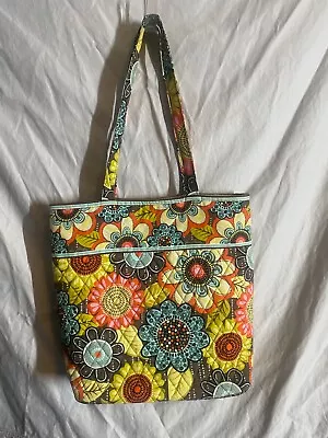 Vera Bradley Happy Snails Large Over The Shoulder Tote/bag • $14.99