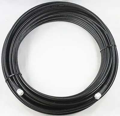 Times Microwave LMR-400 Coax Cable 150ft W/PL-259 Connectors MADE IN USA! • $239.95