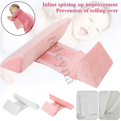 £9.59 • Buy Adjustable Infant Baby Side Sleep Pillow Support Wedge Newborn Anti Roll Cushion