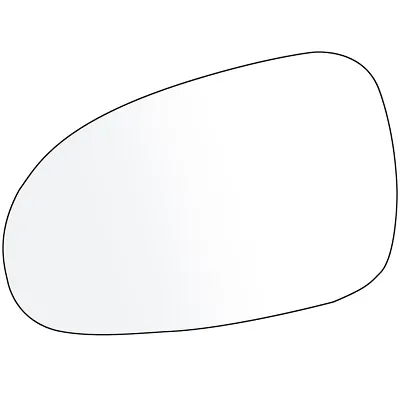 Driver Side Mirror Glass Non-Heated For 2005-2012 Volkswagen Passat Jetta • $11.39