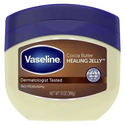 Vaseline Original Cocoa Butter Moisture Petroleum Jelly 13 Oz Skincare For All • $6.60