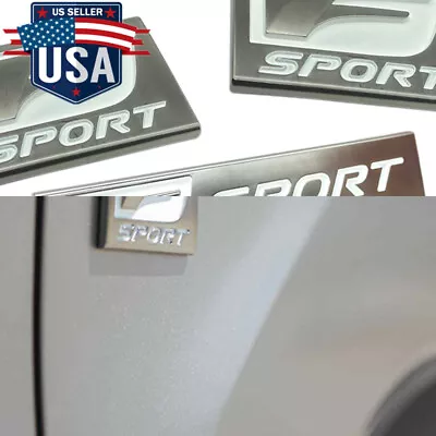 3D F-Sport Emblem Fender Rear Bumper Roof Side Badge For IS-F GS F RC IS250 350 • $17.99