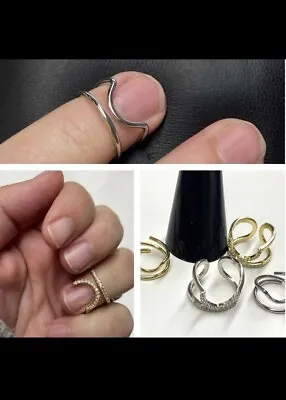 Fingertip Ring Nail Art 3D Nail Art Nail Ring Finger Tip Ring • $10.48