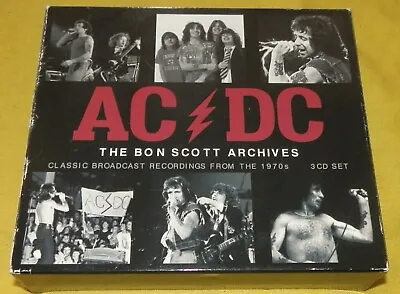 AC/DC The Bon Scott Archives From The 1970s 3 X CD Boxset BSCD6070 2017 • £17.99