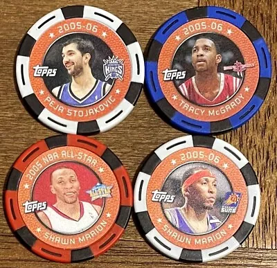 2005-06 Topps Basketball Poker Chips - Your Choice You Select • $3.95