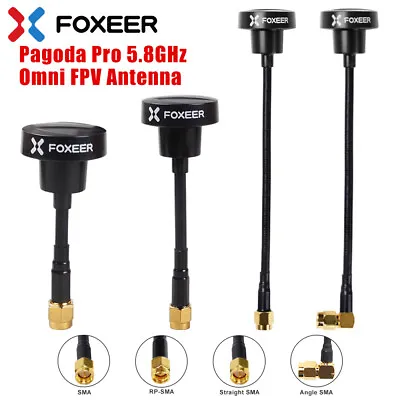 FOXEER FPV Antenna Pagoda Pro 5.8GHz 3dBi Omni RHCP SMA RP-SMA For RC FPV Drone • $11.82