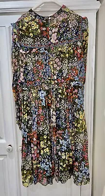 Super Beautiful Needle & Thread Floral Dress Size UK12. • £55