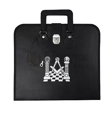 Masonic Master Mason Companions Apron Printed Pavement Pillars Case MB034 • £54.99