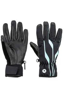 Marmot Women's Spring Gloves Black Blue • $51.96