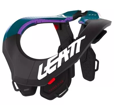 Leatt 2024 GPX 3.5 Neck Brace Black  GPXcross MX Off Road Quad ATV Protection • $211.51