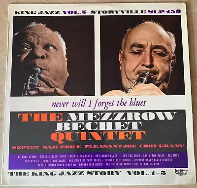 The Mezzrow Bechet Quintet King Jazz Vol.5 Storyville Slp 153-jazz Lp-1976-nm • $5