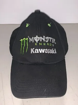 Kawasaki Monster Energy Adjustable Black Baseball Hat Cap • $34.99