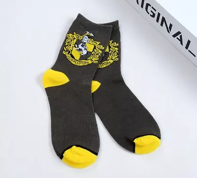 For Harry Potter Fans Halloween Costume Cosplay Hufflepuff Socks • $7.99