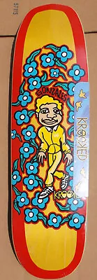 Krooked Mark Gonzales  Sweatpants Kraken Shaped  Skateboard Deck Rare • $135