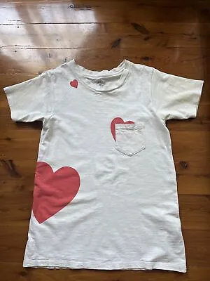 J Crew Hearts T Shirt SzXS • $35